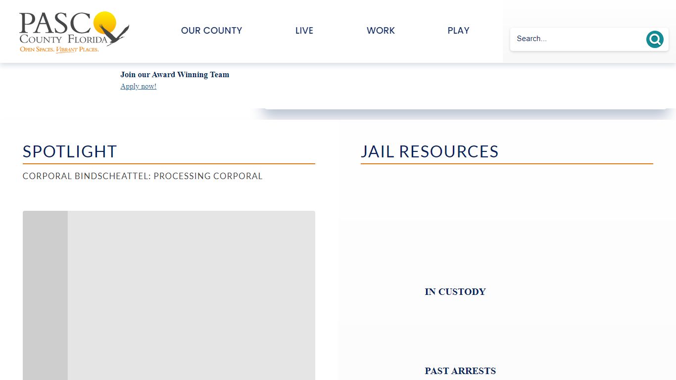Pasco Corrections | Pasco County, FL - Official Website